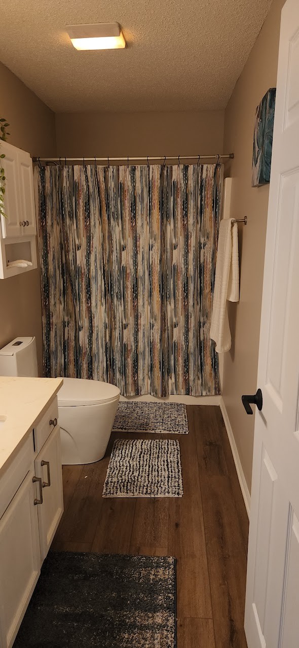 Clean, accessible bathroom